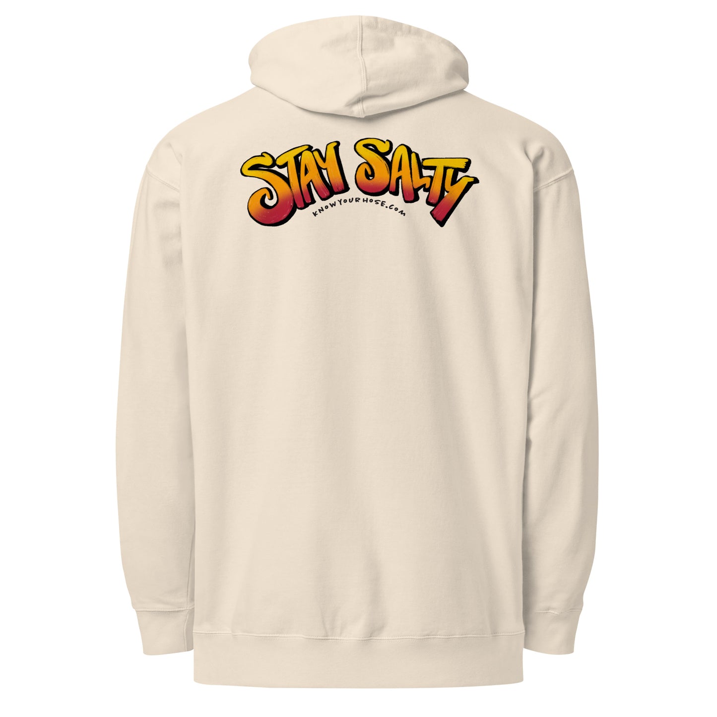 STRETCHIN' SUMMER – Goin' With The Flow – Unisex Midweight Hoodie