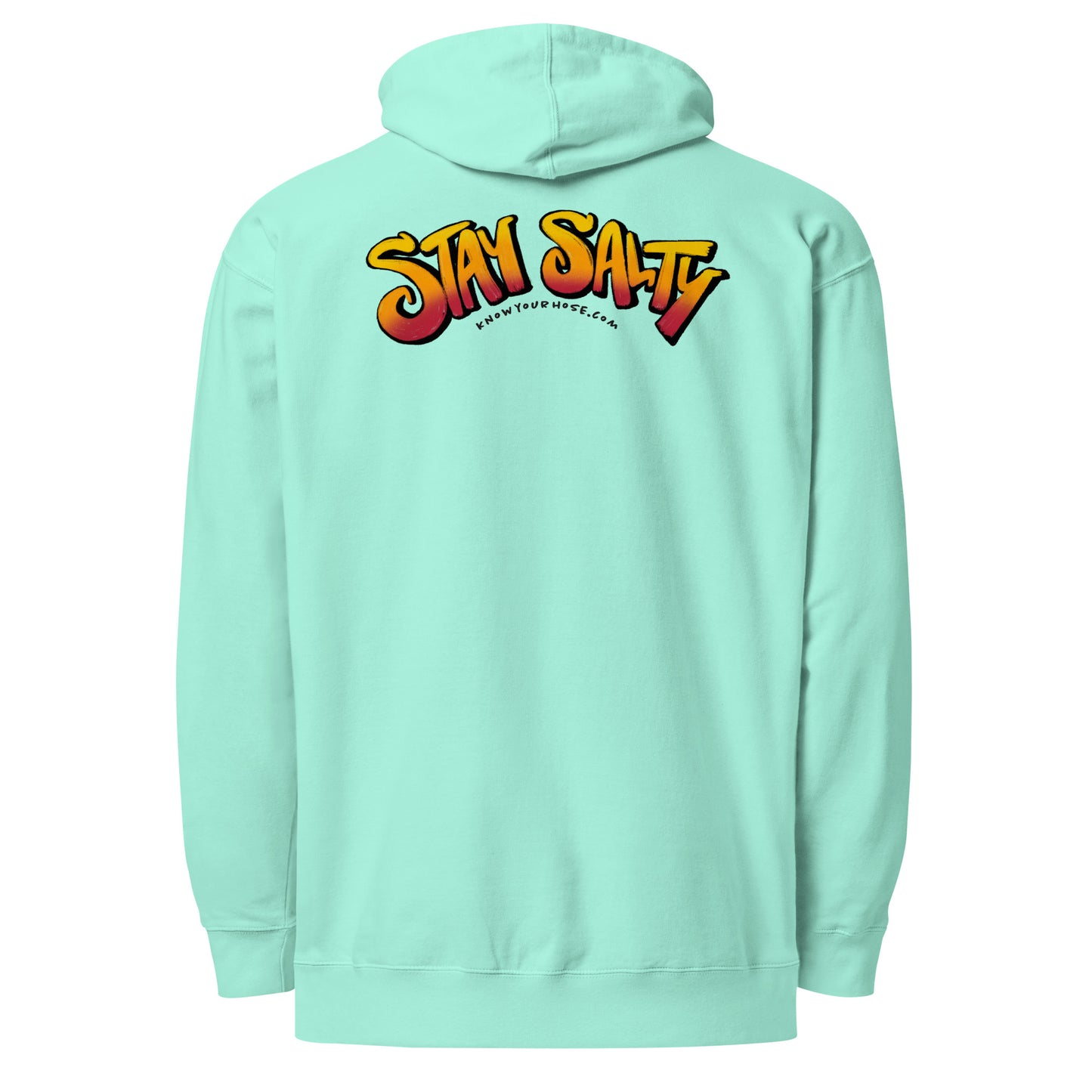 STRETCHIN' SUMMER – Goin' With The Flow – Unisex Midweight Hoodie