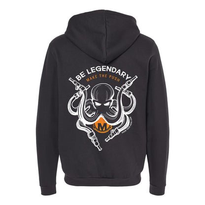 BE LEGENDARY Kraken – Pullover Hooded Sweatshirt – UNISEX