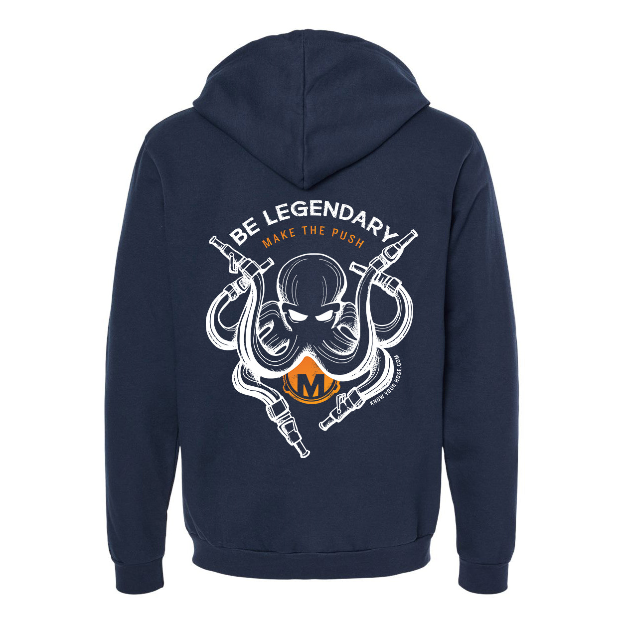 BE LEGENDARY Kraken – Pullover Hooded Sweatshirt – UNISEX