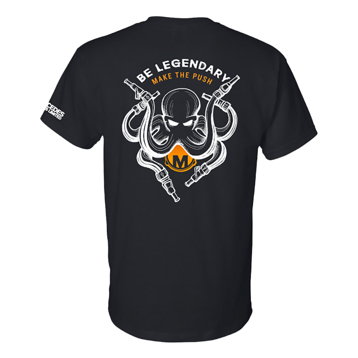 BE LEGENDARY Kraken – Passionate. Persistent. Positive. T-shirt – UNISEX