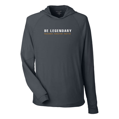 MAKE THE PUSH – Performance Hooded Long Sleeve Shirt – UNISEX