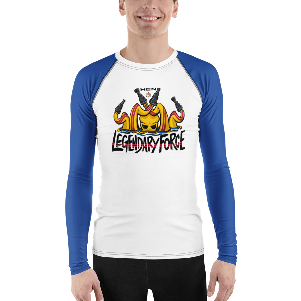 Legendary Force – HEN x MTL | Men's Rash Guard