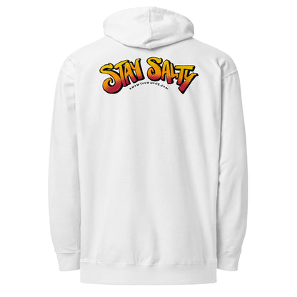 STRETCHIN' SUMMER – Goin' With The Flow – Unisex Midweight Hoodie