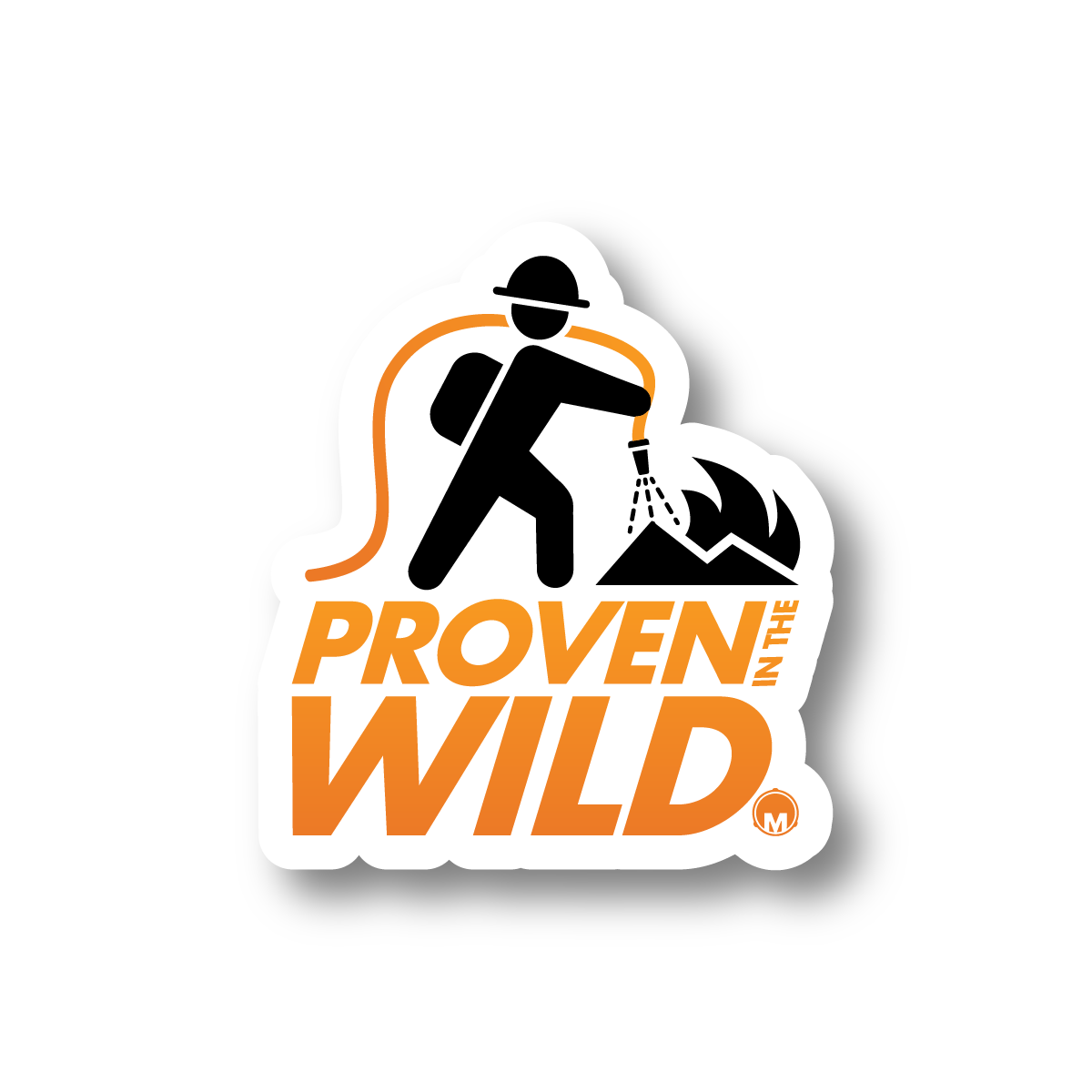 PROVEN IN THE WILD – 3" Sticker